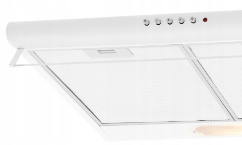 OKAP PODSZAFKOWY 50 CM BIAŁY JUNO MAAN KUCHENNY