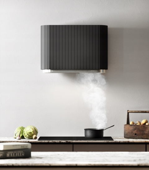 Okap kominowy Ciarko Design Mono Ecru 60cm Wyciąg Oświetlenie LED 165W