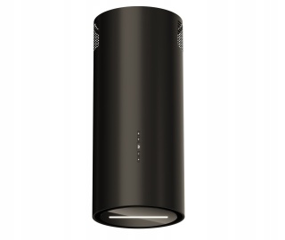 Okap kominowy Maan Malwa W731 czarny Pilot LED Mocny Cichy Tuba