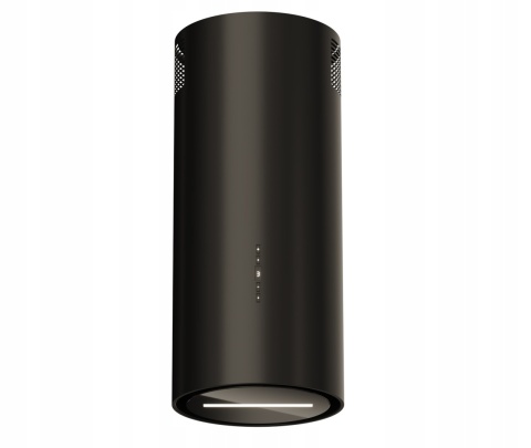 Okap kominowy Maan Malwa W731 czarny Pilot LED Mocny Cichy Tuba