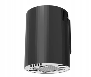 Okap kuchenny tuba MAAN Elba Mini 3D WPB 431 czarny LED