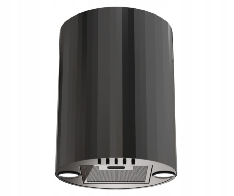 Okap kuchenny tuba MAAN Elba Mini 3D WPB 431 czarny LED