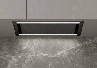 Okap podszafkowy Ciarko Design Duo Black 74 cm 740m3/h 40-68 dB LED