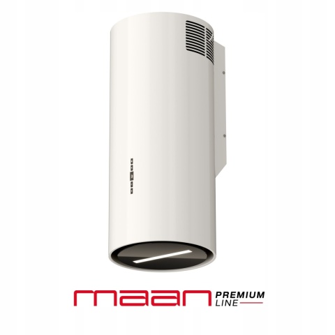 Okap ścienny Maan Malwa W 731 Biały Pilot LED