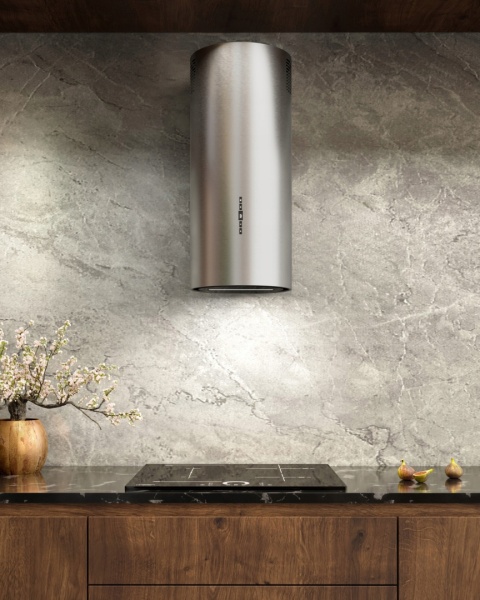 Okap ścienny Maan Malwa W 731 satyna / inox Pilot Led