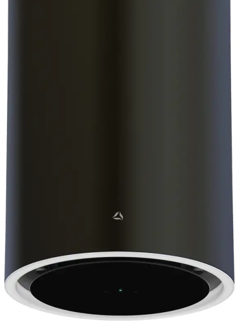 Okap wyspowy Ciarko Design Tubus W Black 160W Oświetlenie LED