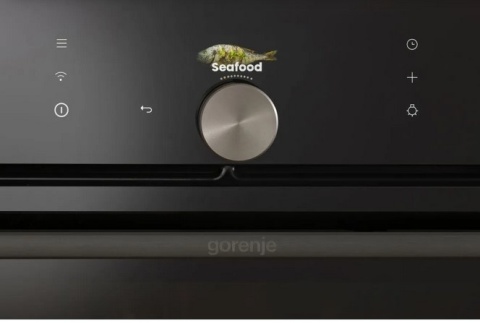 Piekarnik z Generatorem 100% Para Gorenje BFS6148B VisionPlus AirFry Czarny