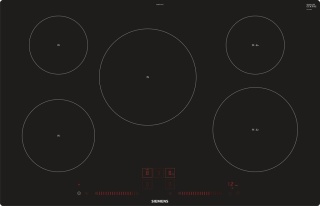 Płyta indukcyjna Siemens EH801LVC1E 7,4 kW 5 PÓL Czarny