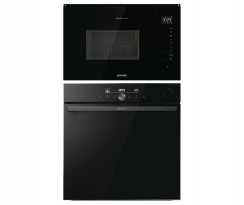 Zestaw AGD GORENJE Piekarnik BPSA6747DGWI + Mikrofala BMI251SG3BG