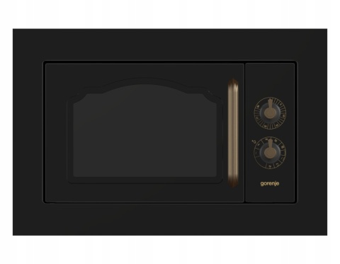 Zestaw GORENJE BOS67372CLB + BM235CLB + GI6421CLBSC RETRO AGD Czarne AGD