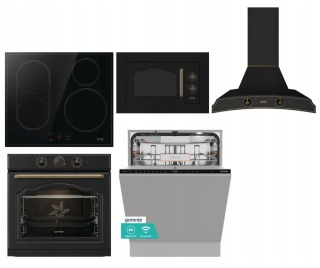 Zestaw Gorenje Retro BOS67372CLB BM235CLB GI6421CLBSC DK63MCLB GV673B66