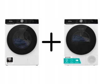 Zestaw Premium Gorenje Pralka WNS94A1AWIFI/PL + Suszarka DNS93/PL