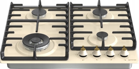 Zestaw RETRO Gorenje Piekarnik BOS67372CLI + Okap DK63MCLI + Płyta GW642CLI