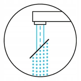 Bateria Schock TALIA 536120 GUB (GunMetal) Wyciągana wylewka bez ciężarka