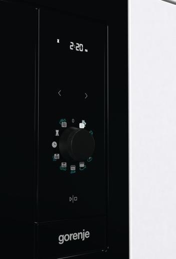 Kuchenka mikrofalowa Gorenje BM235G1SYB 900W 23l Grill 60cm Czarna