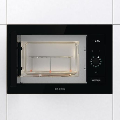 Kuchenka mikrofalowa Gorenje BM235G1SYB 900W 23l Grill 60cm Czarna