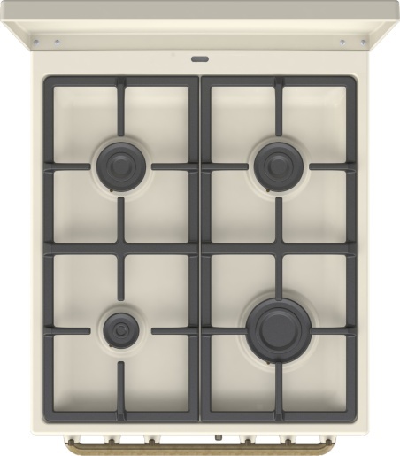 Kuchnia gazowo-elektryczna GORENJE GKS5B70CLI 70l 50cm RETRO Kremowa