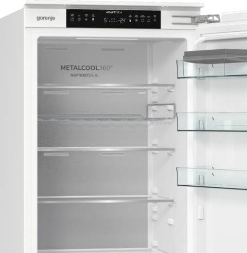 Lodówka Gorenje NRKI519E82WF 284L MultiFlow Komora zero
