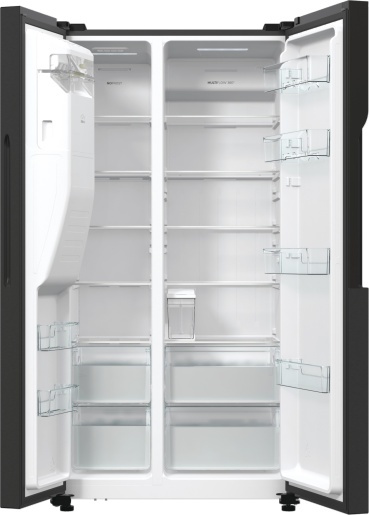Lodówka Gorenje NRR9185ESBXL SBS Czarna No Frost