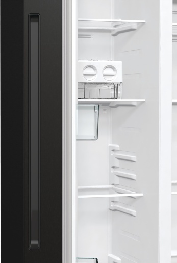 Lodówka side by side Gorenje NRR9185EABXLWD czarna