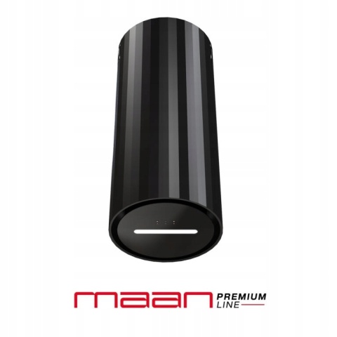 Maan Malwa 3D W835 okap przyścienny Czarny OMALW835REGC.S3.MC.KSB.BLR_EO