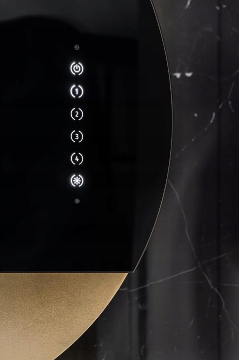 Okap kominowy Ciarko Design Eclipse Pochłaniacz Oświetlenie LED 165W