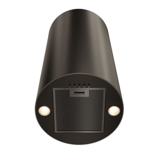 Okap przyścienny Tuba MAAN Elba WPB731 czarny LED