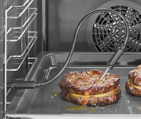 Piekarnik BOSCH HBG7542B1 Serie 8 Termosonda, Funkcja asystenta piekarnika