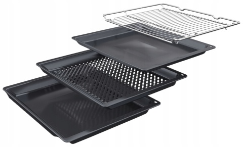 Piekarnik Bosch HBG7361B1 elektryczny czarny A+