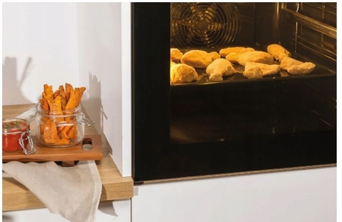 Piekarnik Gorenje BO6737E02X Grill Termoobieg Pizza 77 l Srebrny