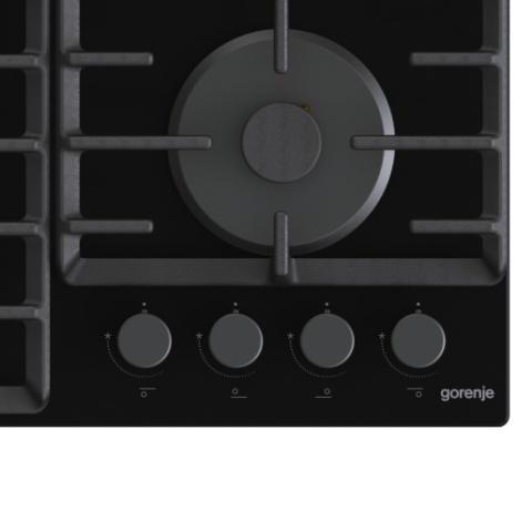 Płyta gazowa Gorenje GTW642SYB 60cm Czarna Szkło