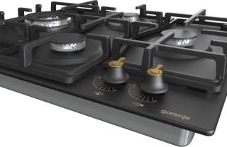 Płyta gazowa Gorenje GW6D42CLB Retro Żeliwny Ruszt 60cm WOK