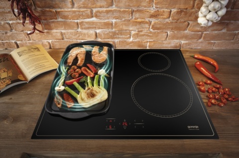 Płyta indukcyjna Gorenje GI6421CLBSC 60 cm 4 pola Retro BridgeZone