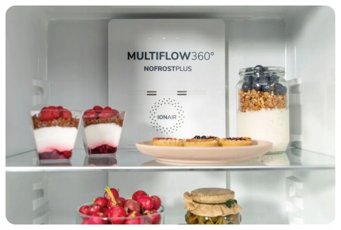 Zestaw GORENJE RETRO AGD zabudowa kremowy piekarnik indukcja okap lodówka