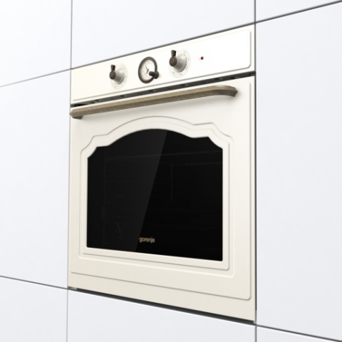 Zestaw Gorenje Retro BOS67372CLI + BM235CLI Kremowy