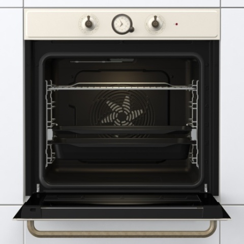 Zestaw Gorenje Retro BOS67372CLI + BM235CLI Kremowy