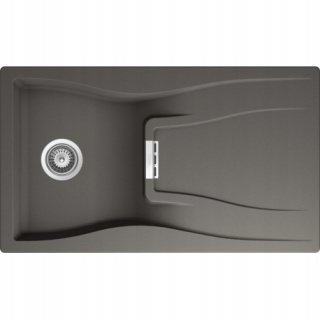 Zlew Schock WATERFALL D-100 Silverstone CRISTADUR 86x50