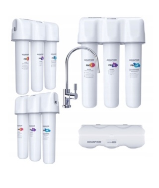 Filtr zmiękczający do twardej wody pod zlew w kuchni AQUAPHOR ECO H PRO