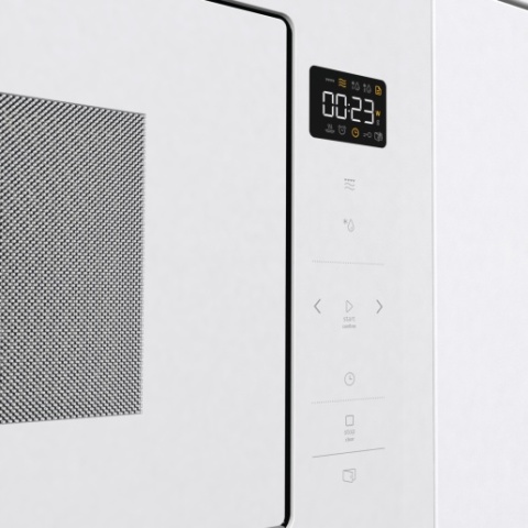 Kuchenka mikrofalowa do zabudowy Gorenje BM251SG2WG 25l 900W Biała Szkło