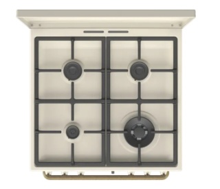 Kuchnia gazowo-elektryczna Gorenje Retro 60cm GKS6C71CLI kremowa
