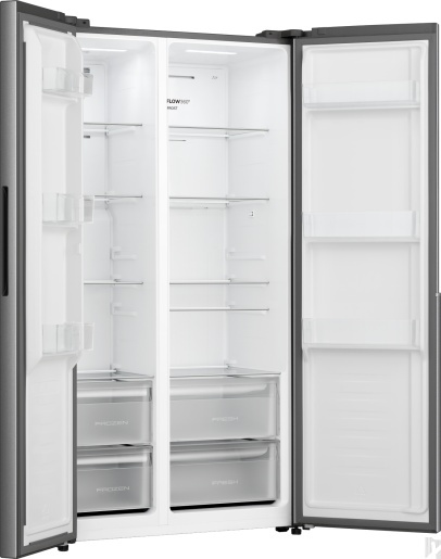 Lodówka SBS Gorenje NRS917E41X 178,6 cm 544l Srebrna