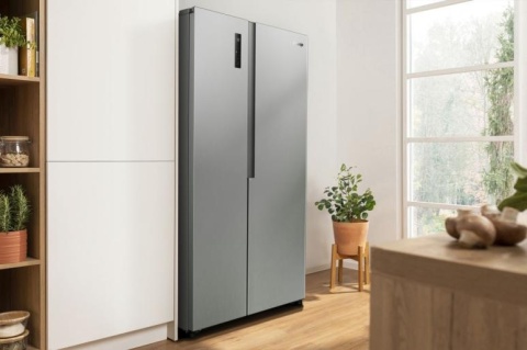 Lodówka SBS Gorenje NRS917E41X 178,6 cm 544l Srebrna