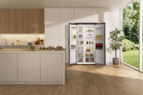 Lodówka SBS Gorenje NRS917E41X 178,6 cm 544l Srebrna
