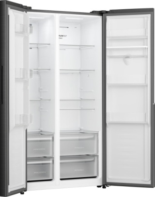 Lodówka SBS Gorenje NRS917E41BXWD 541l NoFrost Plus Czarna