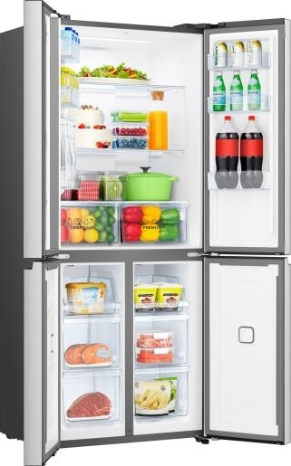 Lodówka Side By Side Gorenje NRM819E61X 460l 37dB NoFrost Plus Szara