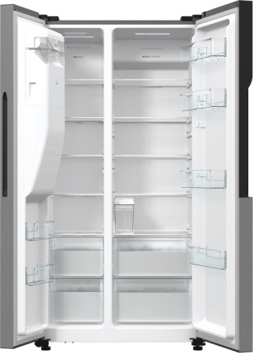 Lodówka Side By Side Gorenje NRR9185ESXL NoFrost Kostkarka bez podłączenia