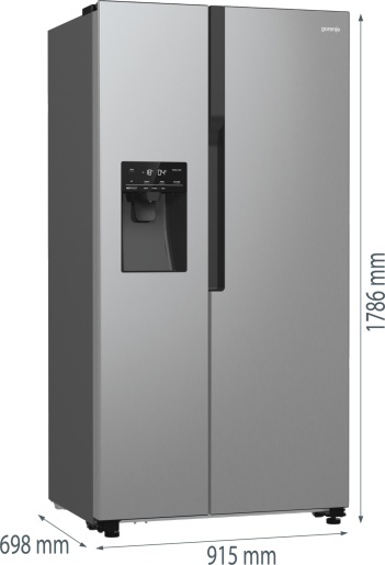 Lodówka Side By Side Gorenje NRR9185ESXL NoFrost Kostkarka bez podłączenia