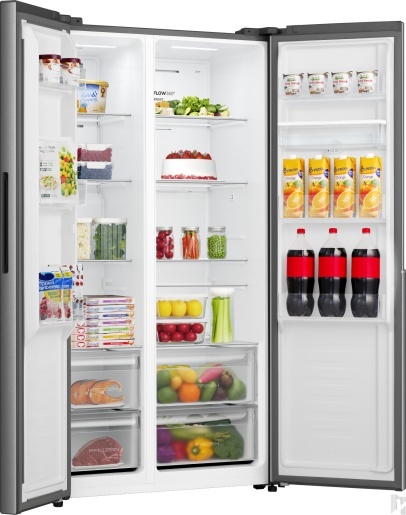 Lodówka Side by Side Gorenje NRS917E41XWD 541l Inox NoFrost