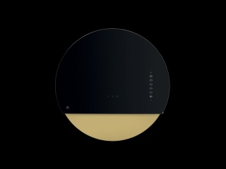 Okap kominowy Ciarko Design Eclipse Pochłaniacz Oświetlenie LED 165W