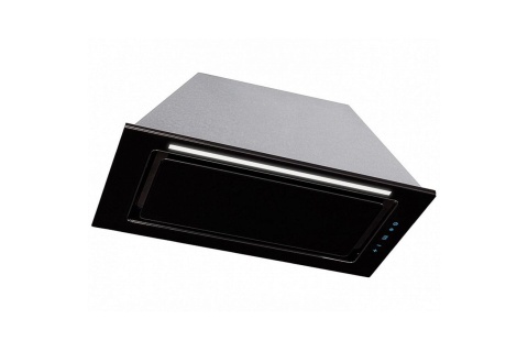Okap kuchenny do zabudowy 60cm TOFLESZ LINEA Glass Czarny Szkło 850m3/h LED